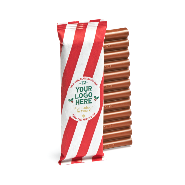 Winter Collection – 12 Baton Bar – Milk Chocolate³